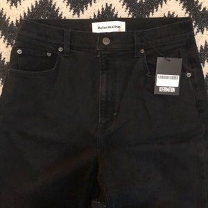 Reformation black skinny Jean